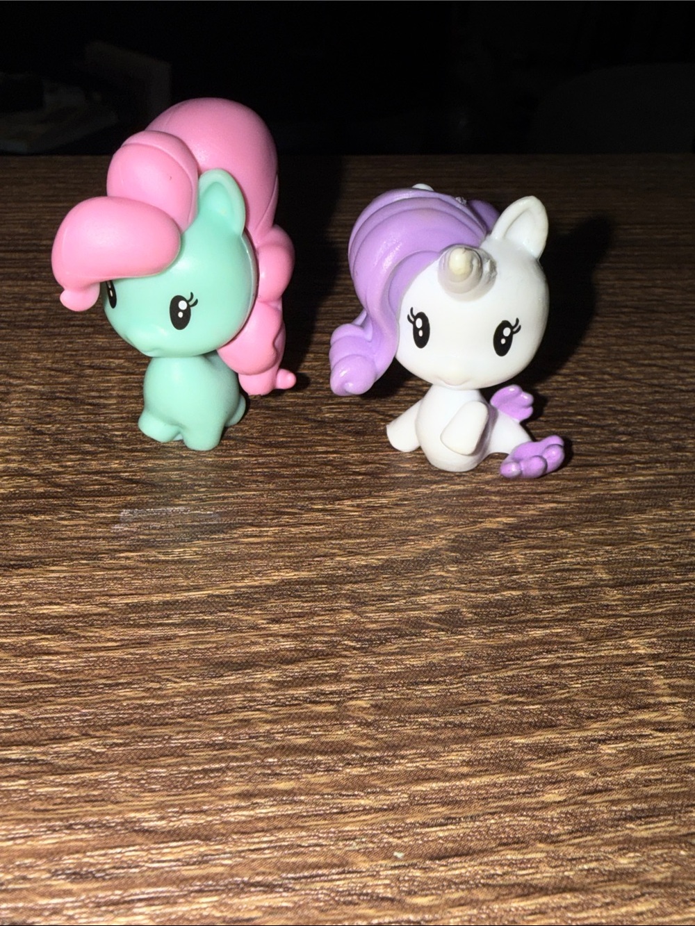 Set of 2 My Little Pony Mini Figurines - Minty & Rarity